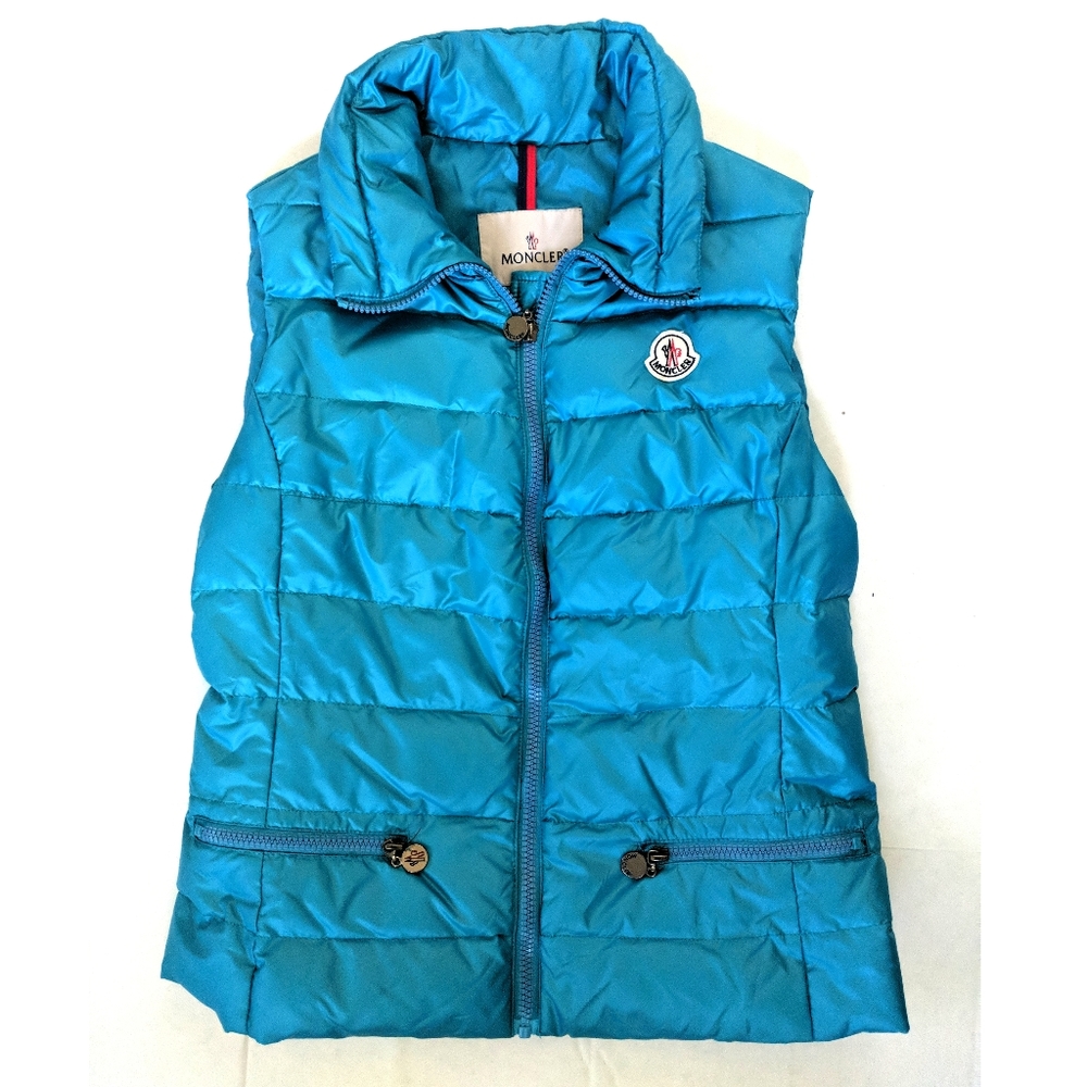 Moncler Down Puffer Vest size 2 Full Zip
